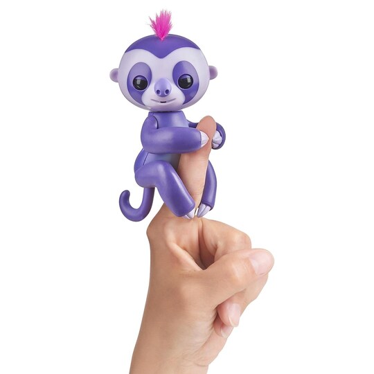 WowWee Fingerlings Interactive Baby Sloth Toy: Marge (Purple), Color: Multicolor, Count: 1 | Michaels WowWee Fingerlings Interactive Baby Sloth Toy: Marge (Purple), Color: Multicolor, Count: 1 | Michaels